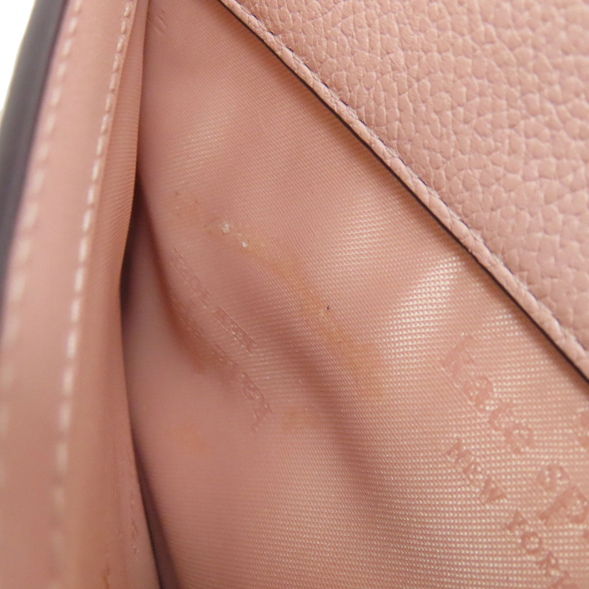 kate spade logo Shoulder Bag Leather Ladies [Used]