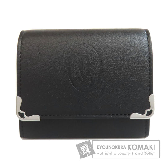 CARTIER logo coin purse Calf Ladies [Used]
