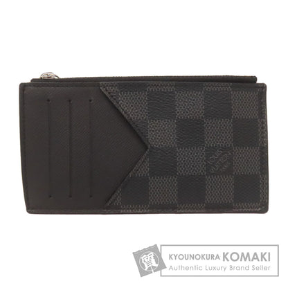 LOUIS VUITTON N64038 Coin card holder coin purse Damier canvas mens [Used]
