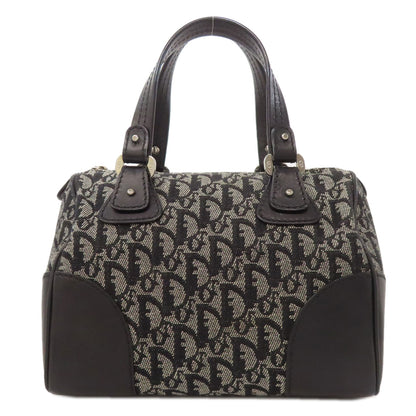 CHRISTIAN DIOR Mini Boston Trotter pattern Boston bag Canvas Ladies [Used]