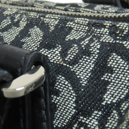 CHRISTIAN DIOR Mini Boston Trotter pattern Boston bag Canvas Ladies [Used]