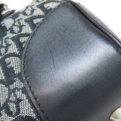CHRISTIAN DIOR Mini Boston Trotter pattern Boston bag Canvas Ladies [Used]