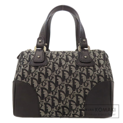 CHRISTIAN DIOR Mini Boston Trotter pattern Boston bag Canvas Ladies [Used]