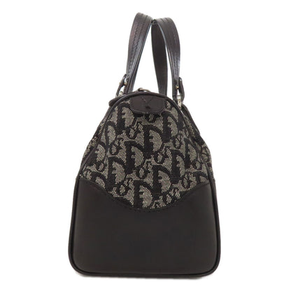 CHRISTIAN DIOR Mini Boston Trotter pattern Boston bag Canvas Ladies [Used]