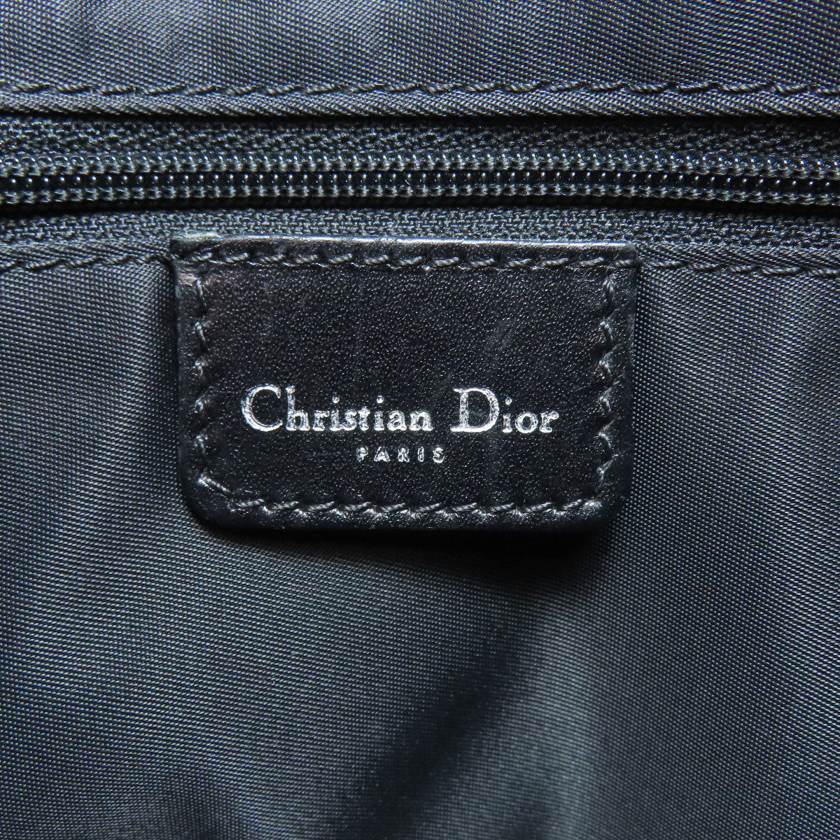CHRISTIAN DIOR Mini Boston Trotter pattern Boston bag Canvas Ladies [Used]