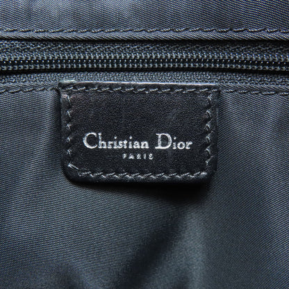 CHRISTIAN DIOR Mini Boston Trotter pattern Boston bag Canvas Ladies [Used]