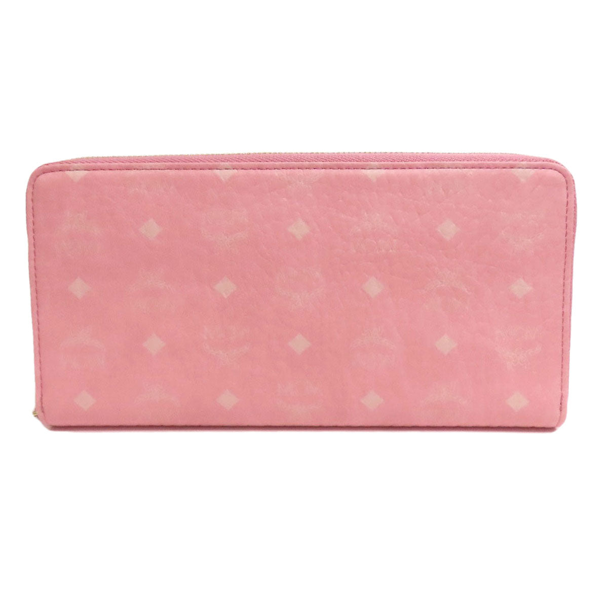 MCM logo Long wallet (with coin pocket) PVC Ladies [Used]