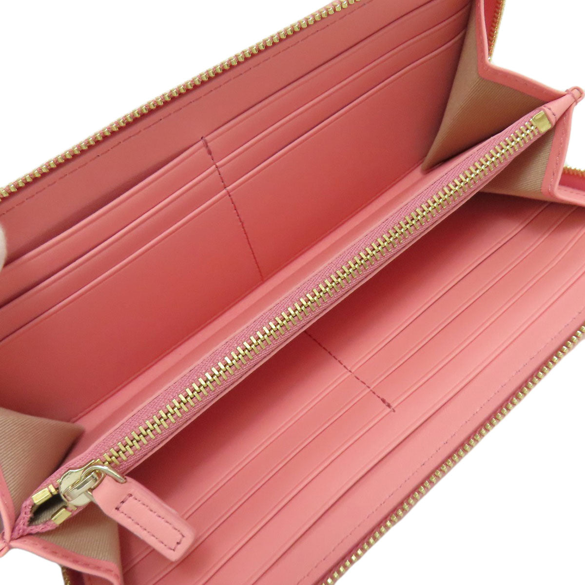 MCM logo Long wallet (with coin pocket) PVC Ladies [Used]