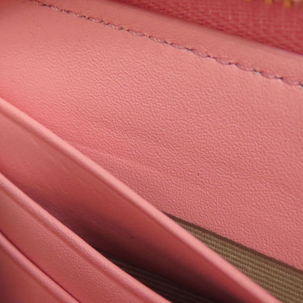 MCM logo Long wallet (with coin pocket) PVC Ladies [Used]