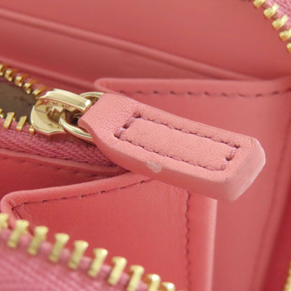 MCM logo Long wallet (with coin pocket) PVC Ladies [Used]