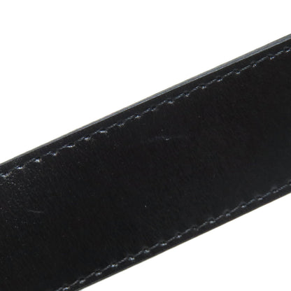 BURBERRY Checkpattern buckle belt Leather mens [Used]