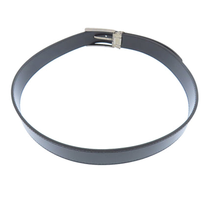 BURBERRY Checkpattern buckle belt Leather mens [Used]