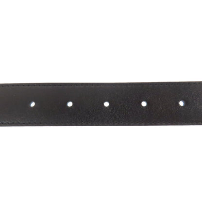 BURBERRY Checkpattern buckle belt Leather mens [Used]