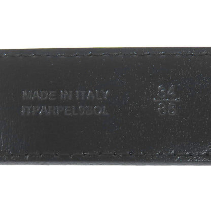 BURBERRY Checkpattern buckle belt Leather mens [Used]