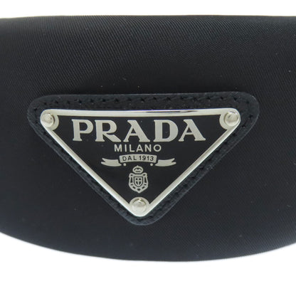 PRADA Headband Logo Hardware hair accessory Nylon Ladies [Used]