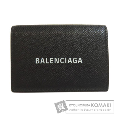 BALENCIAGA 594412 Compact wallet Bifold Wallet with Coin Pocket Leather Ladies [Used]