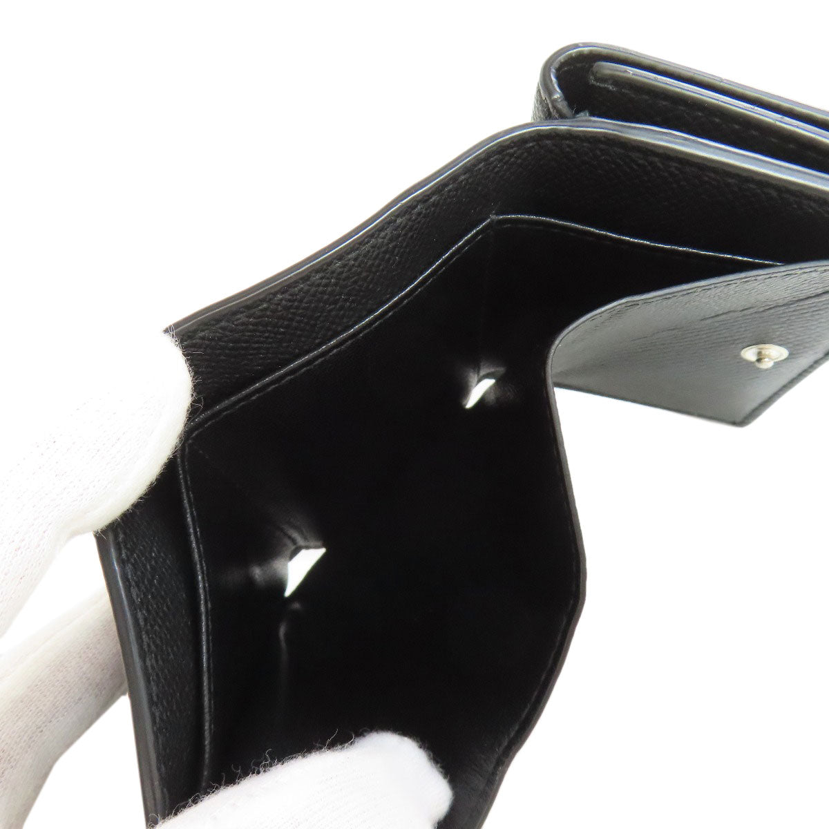 BALENCIAGA 594412 Compact wallet Bifold Wallet with Coin Pocket Leather Ladies [Used]