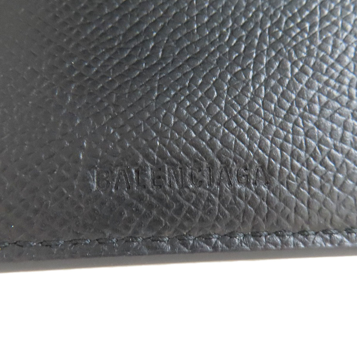 BALENCIAGA 594412 Compact wallet Bifold Wallet with Coin Pocket Leather Ladies [Used]