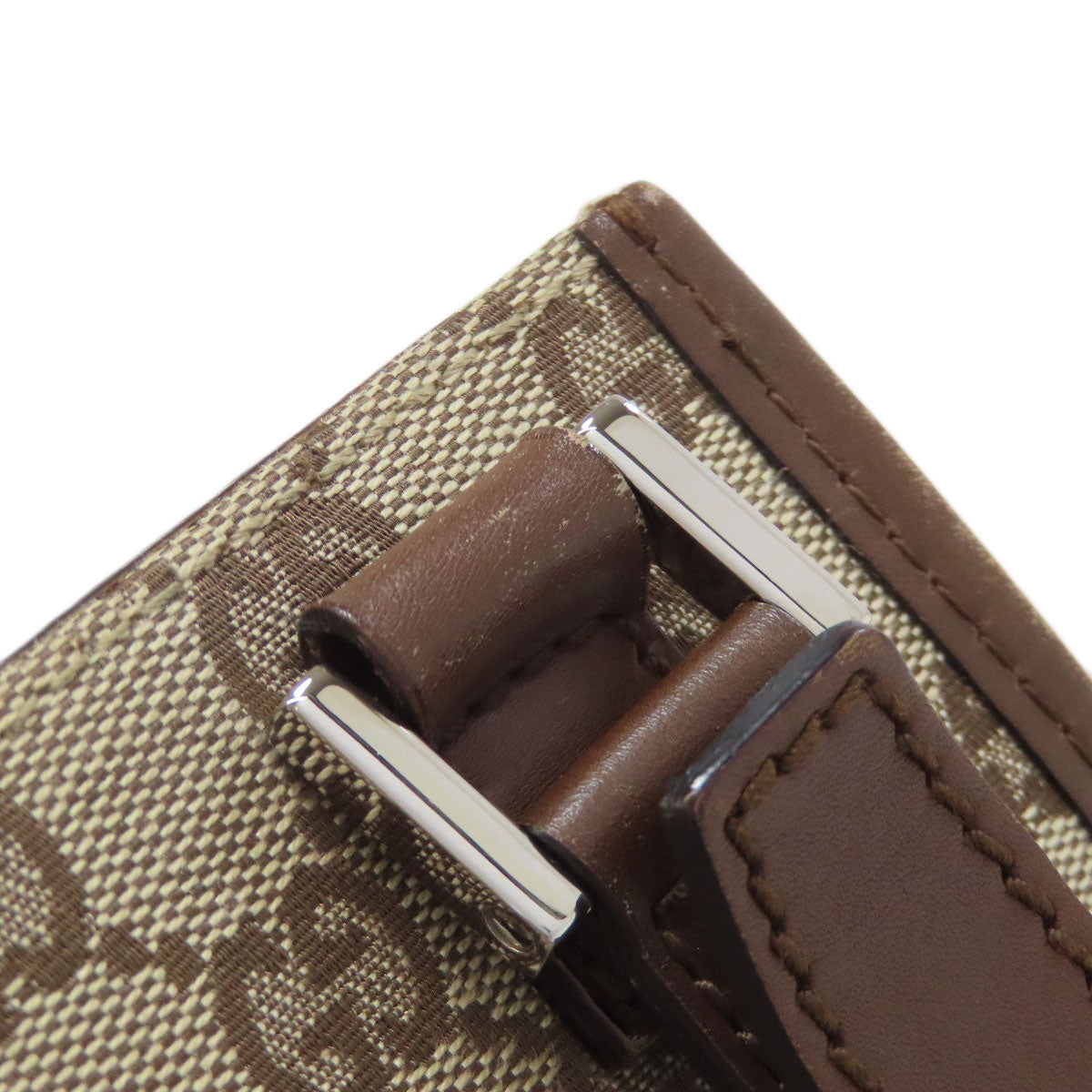 GUCCI 92562 Long Shoulder GG Shoulder Bag Canvas Ladies [Used]