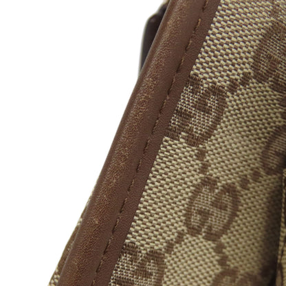GUCCI 92562 Long Shoulder GG Shoulder Bag Canvas Ladies [Used]