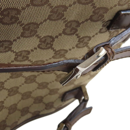 GUCCI 92562 Long Shoulder GG Shoulder Bag Canvas Ladies [Used]