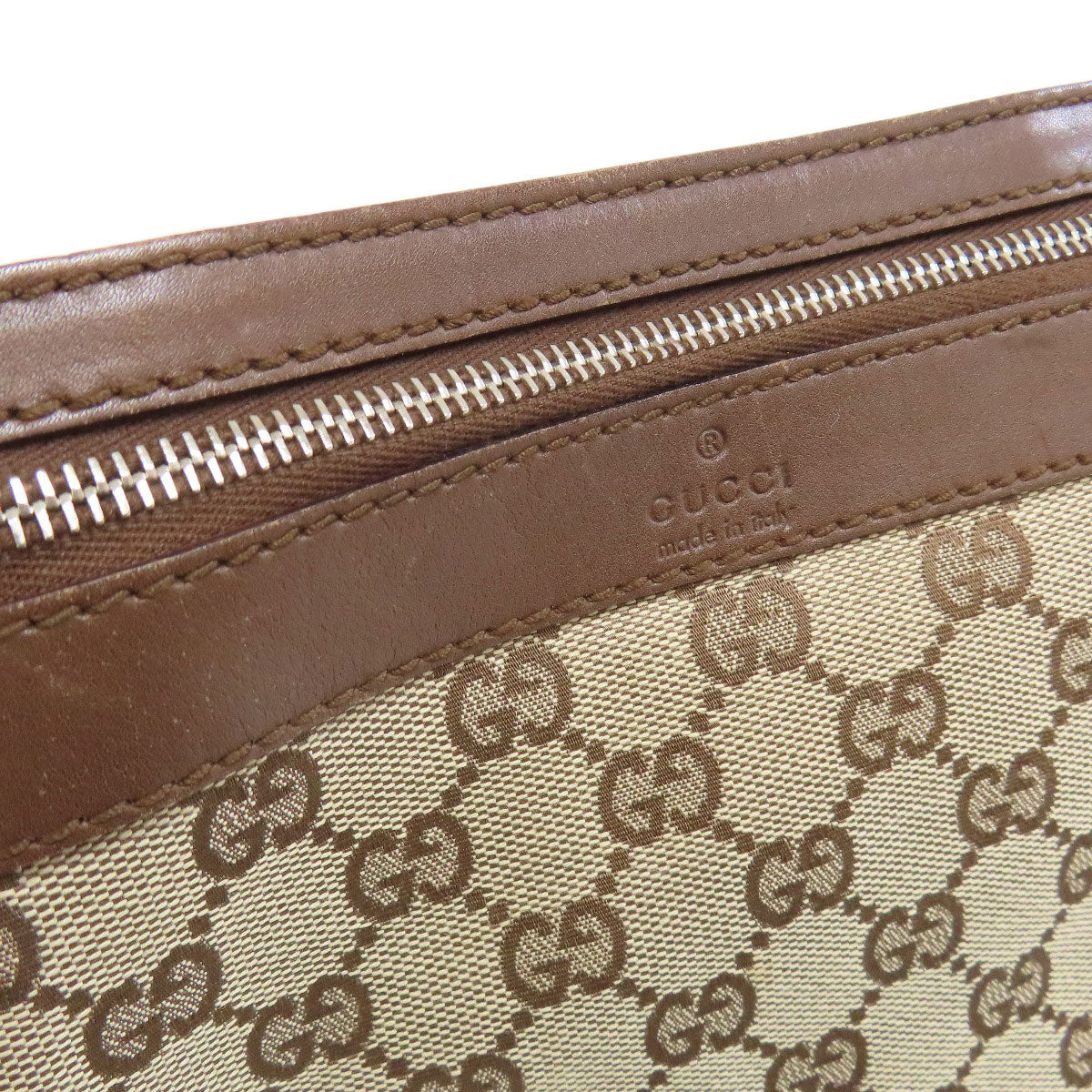 GUCCI 92562 Long Shoulder GG Shoulder Bag Canvas Ladies [Used]