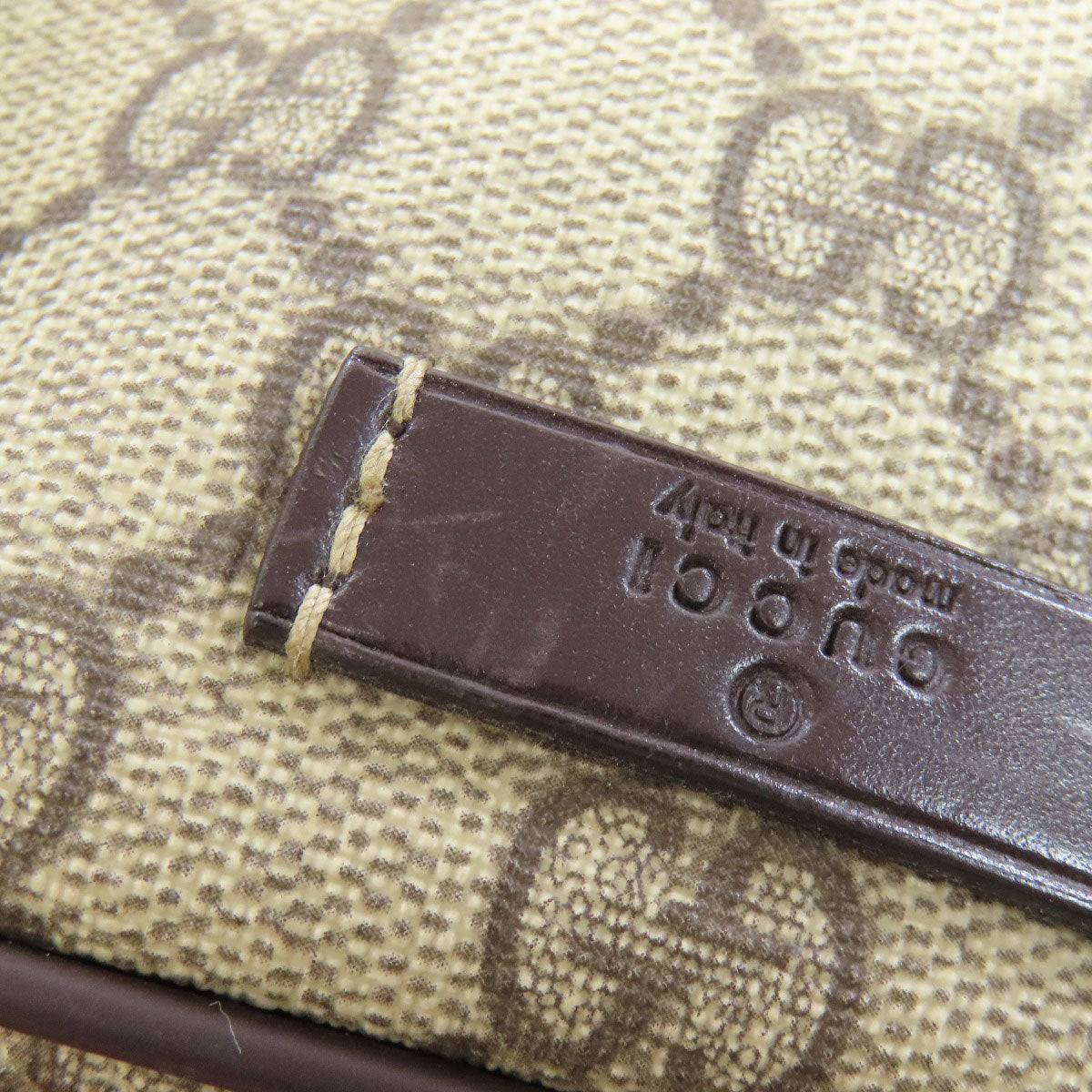 GUCCI 201480 GG Supreme Business bag PVC mens [Used]