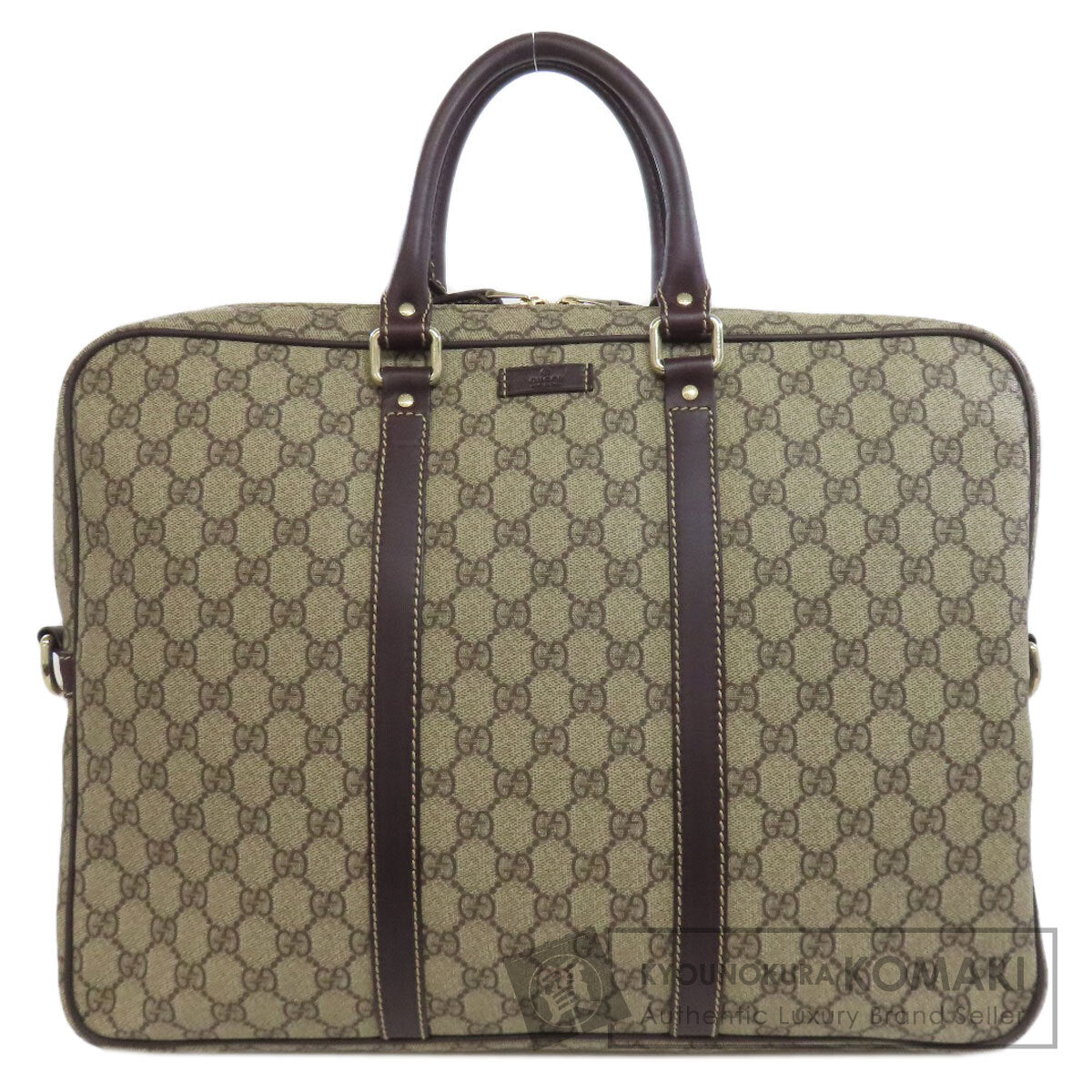 GUCCI 201480 GG Supreme Business bag PVC mens [Used]