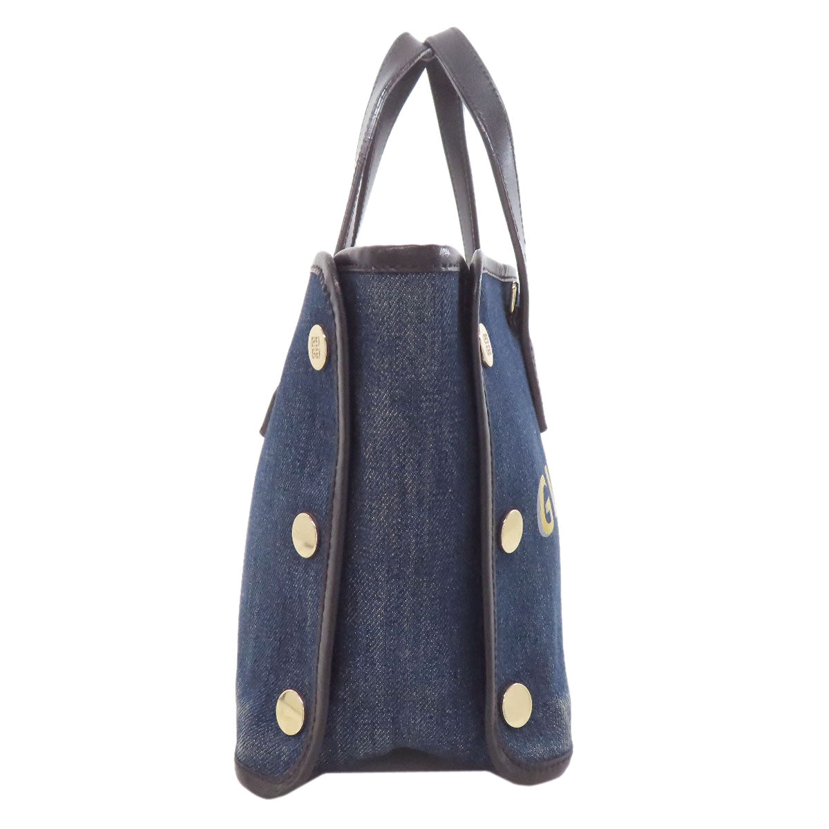 ジバンシー ロゴ ハンドバッグ デニム レディース 【中古】【GIVENCHY】