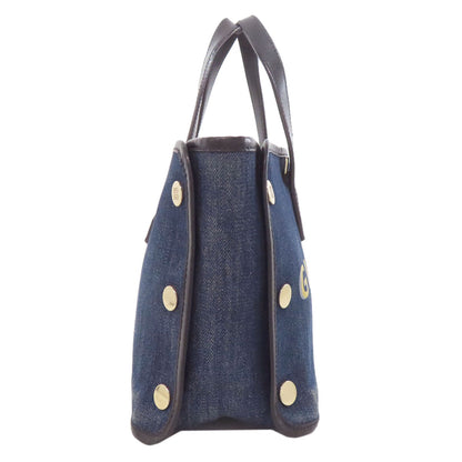 ジバンシー ロゴ ハンドバッグ デニム レディース 【中古】【GIVENCHY】