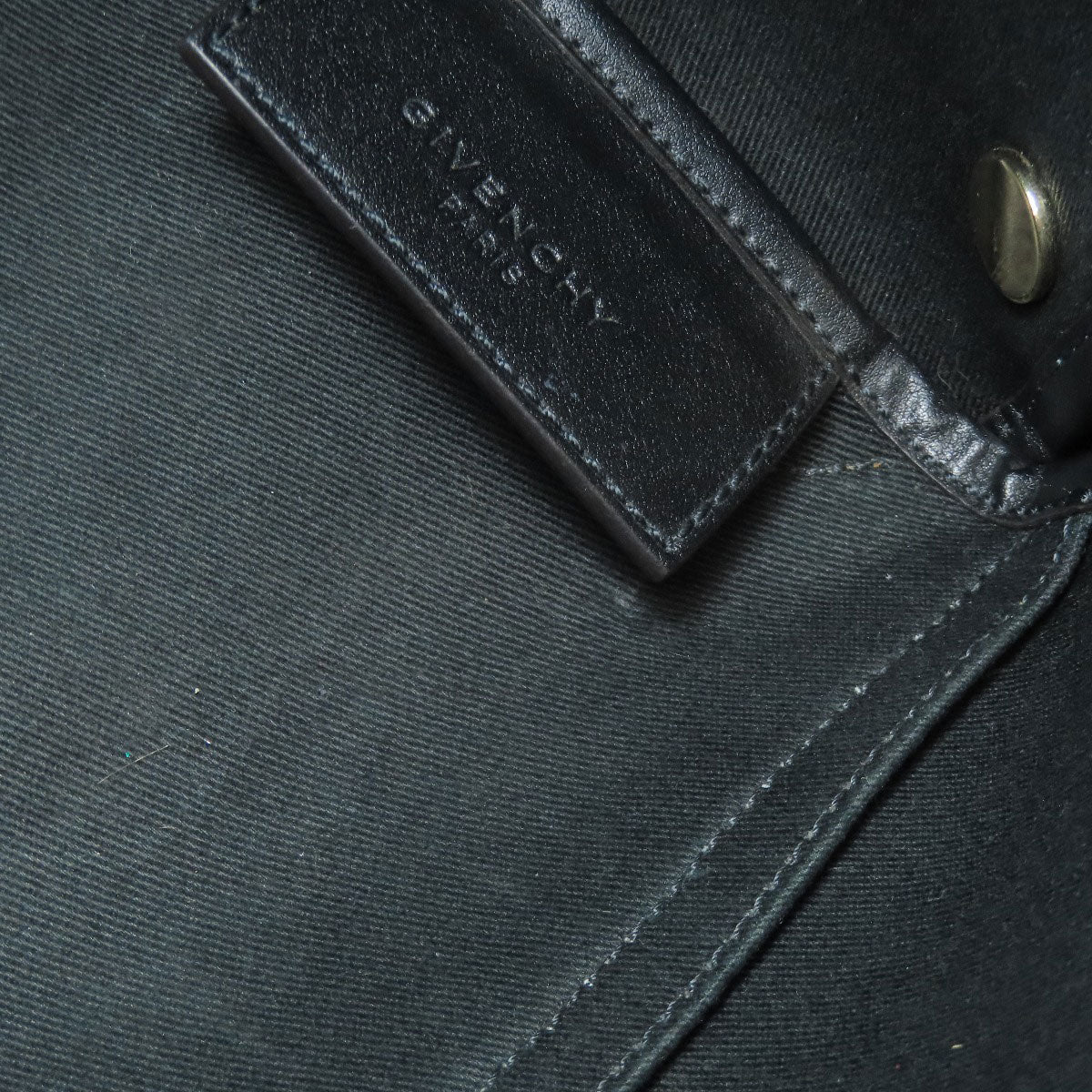 ジバンシー ロゴ ハンドバッグ デニム レディース 【中古】【GIVENCHY】