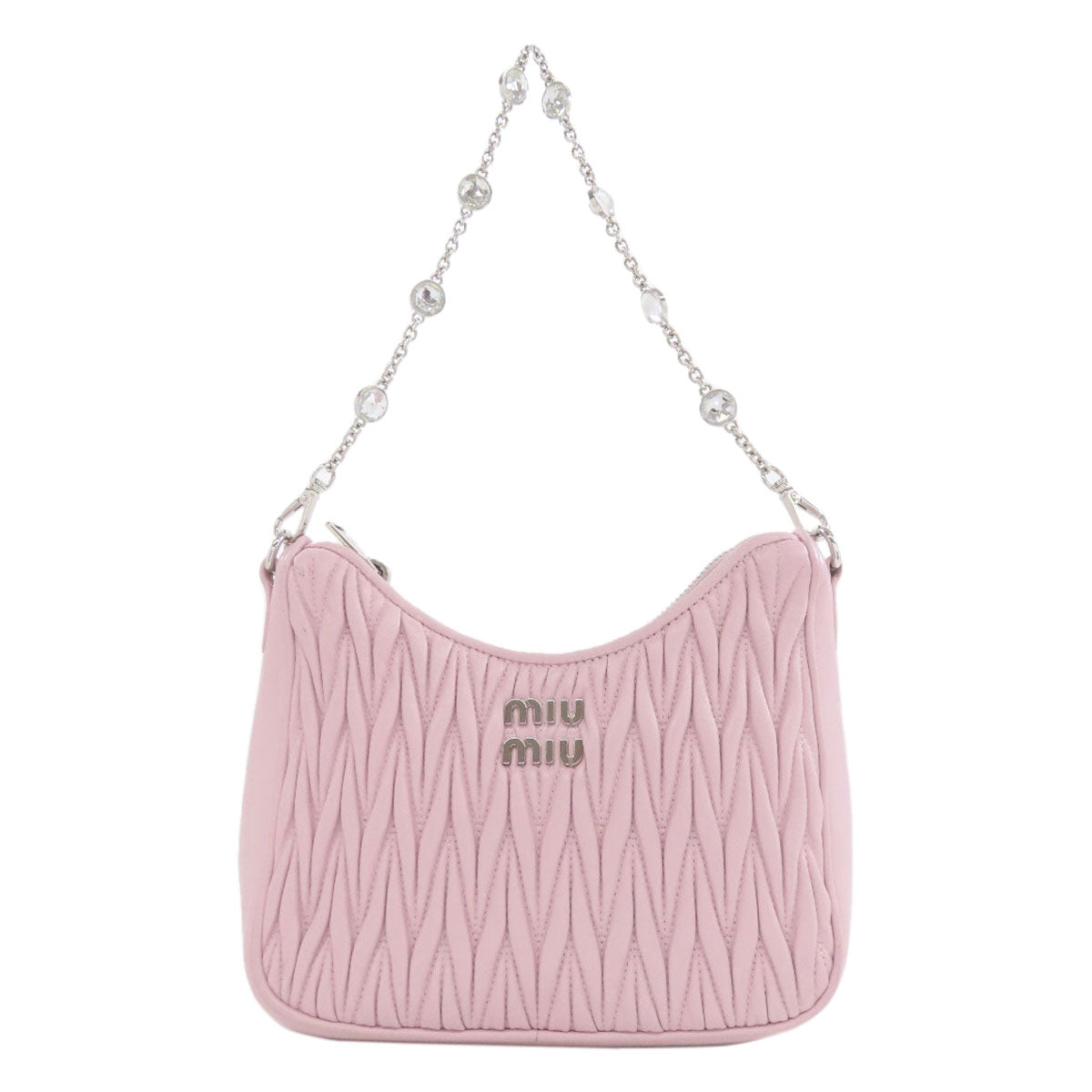 ミュウミュウ マテラッセ ハンドバッグ カーフ レディース 【中古】【MIUMIU】