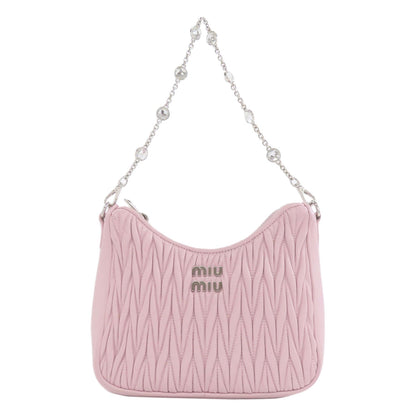 ミュウミュウ マテラッセ ハンドバッグ カーフ レディース 【中古】【MIUMIU】