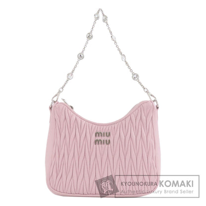 ミュウミュウ マテラッセ ハンドバッグ カーフ レディース 【中古】【MIUMIU】