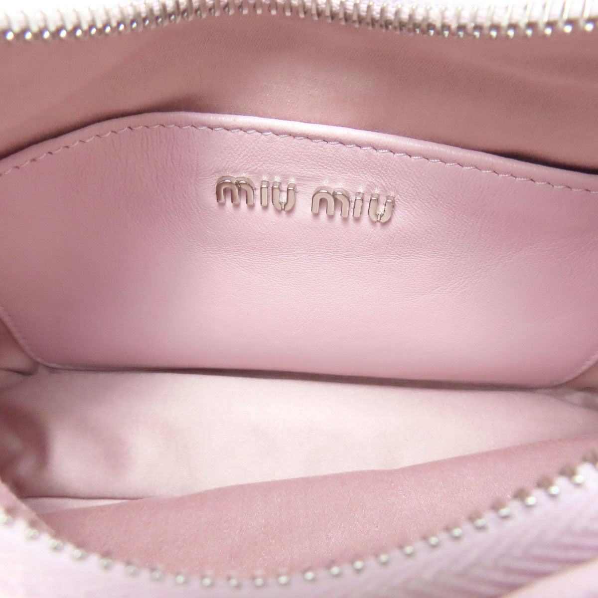 ミュウミュウ マテラッセ ハンドバッグ カーフ レディース 【中古】【MIUMIU】