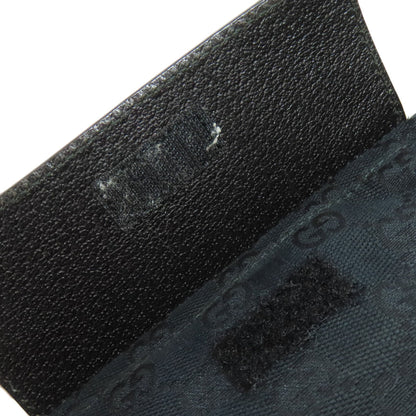 GUCCI 28566 GG Hip bag, waist bag Canvas LeatherLadies [Used]