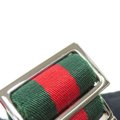 GUCCI 28566 GG Hip bag, waist bag Canvas LeatherLadies [Used]