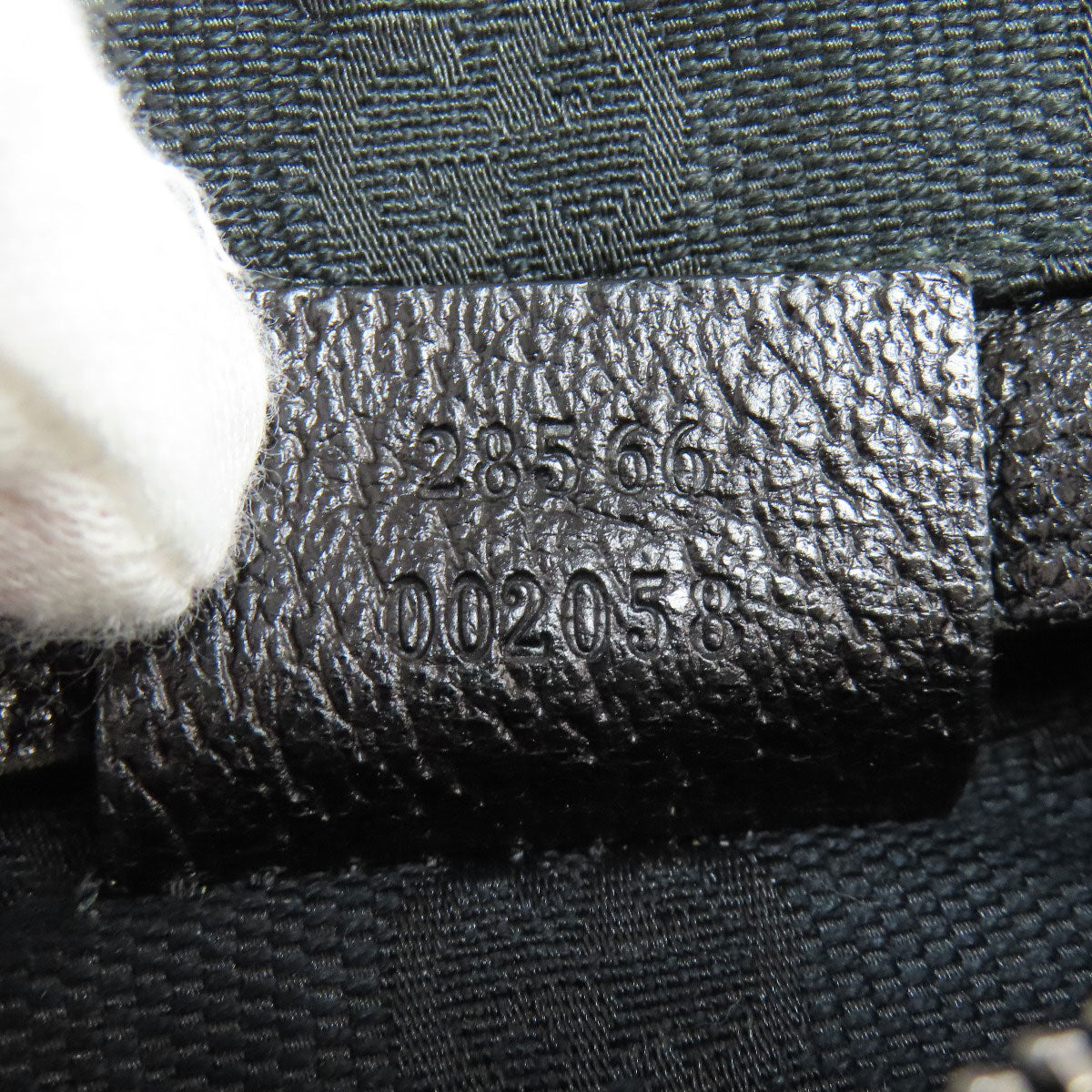 GUCCI 28566 GG Hip bag, waist bag Canvas LeatherLadies [Used]