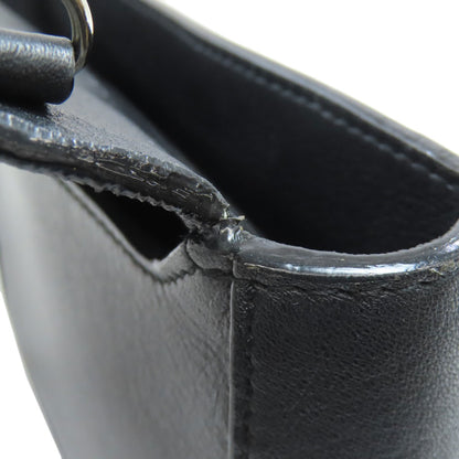 Jimmy Choo ChainShoulder logo jewels Shoulder Bag Leather Ladies [Used]