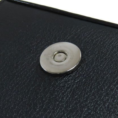 Jimmy Choo ChainShoulder logo jewels Shoulder Bag Leather Ladies [Used]