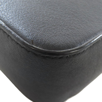 Jimmy Choo ChainShoulder logo jewels Shoulder Bag Leather Ladies [Used]