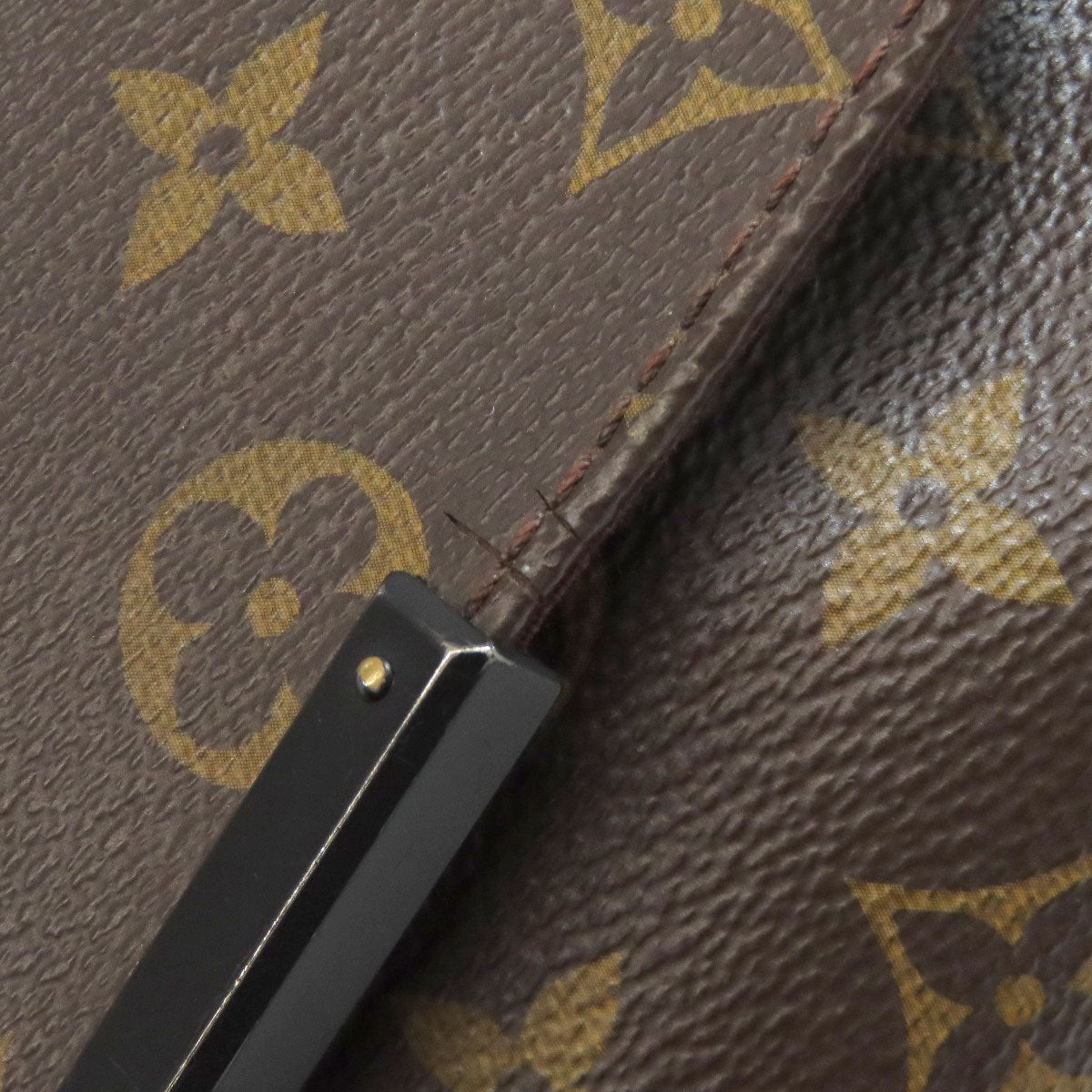 LOUIS VUITTON M40935 District PM Monogram Macassar Shoulder Bag Monogram canvas mens [Used]