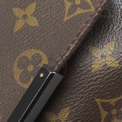 LOUIS VUITTON M40935 District PM Monogram Macassar Shoulder Bag Monogram canvas mens [Used]