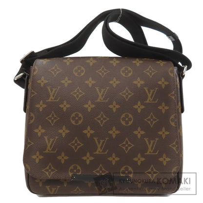 LOUIS VUITTON M40935 District PM Monogram Macassar Shoulder Bag Monogram canvas mens [Used]