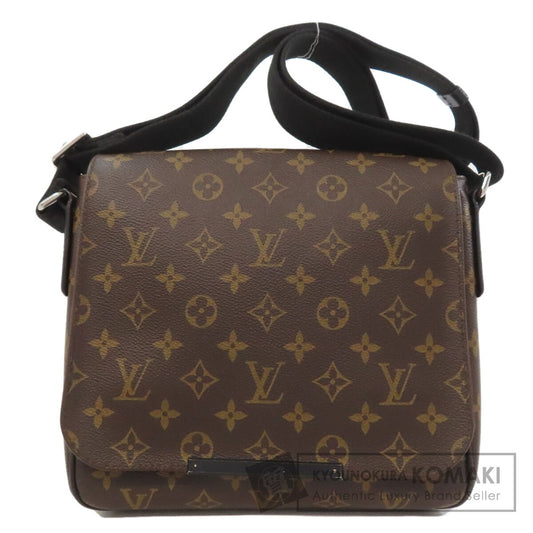 LOUIS VUITTON M40935 District PM Monogram Macassar Shoulder Bag Monogram canvas mens [Used]