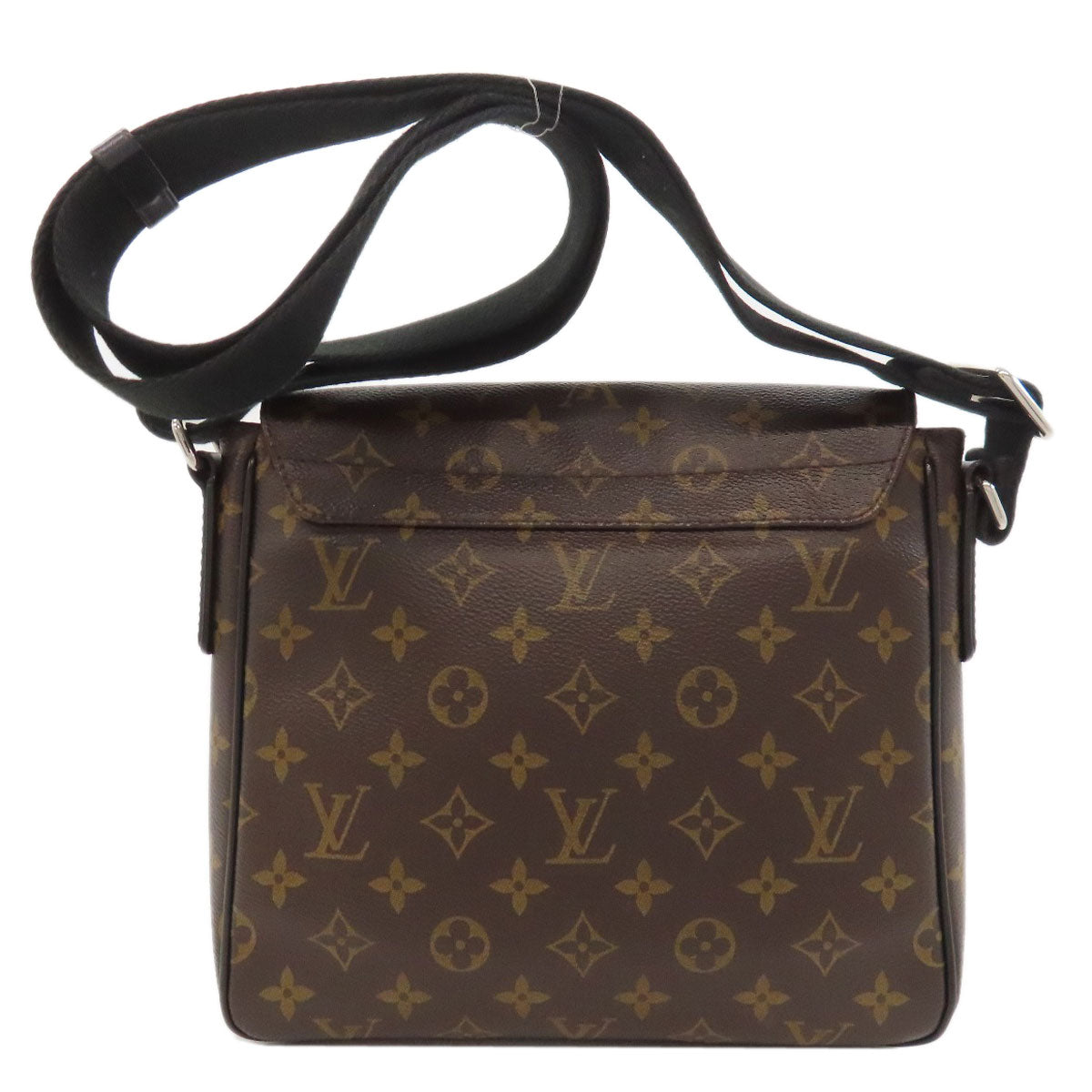 LOUIS VUITTON M40935 District PM Monogram Macassar Shoulder Bag Monogram canvas mens [Used]