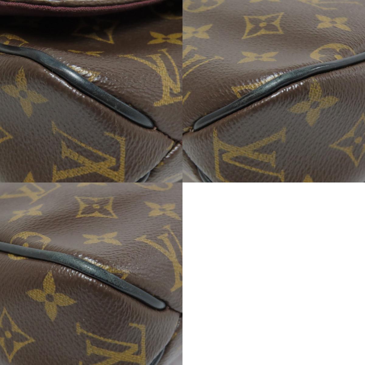 LOUIS VUITTON M40935 District PM Monogram Macassar Shoulder Bag Monogram canvas mens [Used]