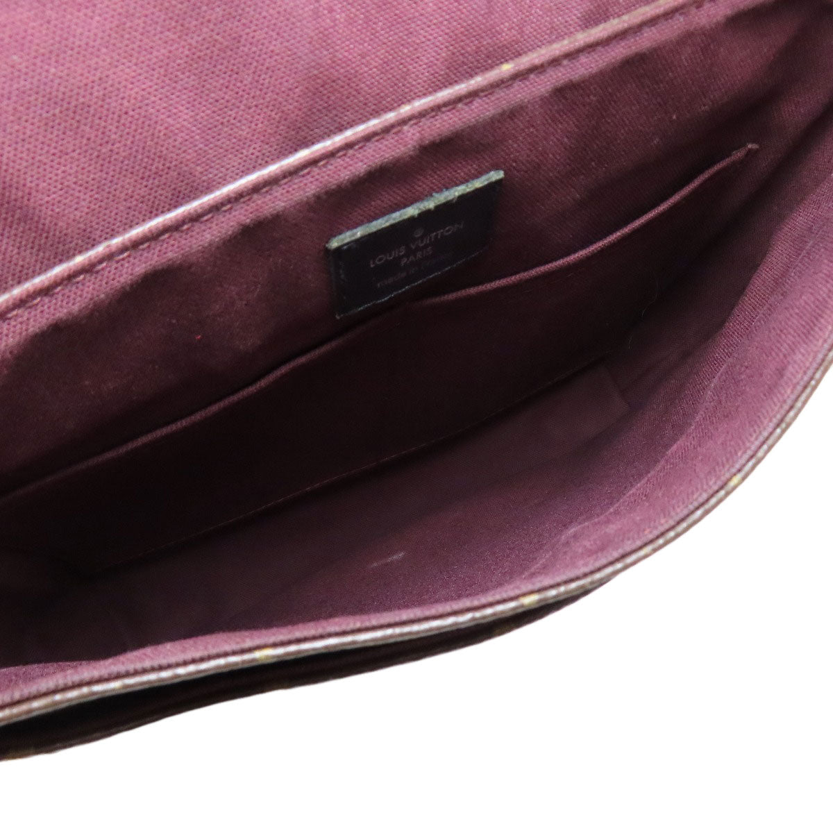 LOUIS VUITTON M40935 District PM Monogram Macassar Shoulder Bag Monogram canvas mens [Used]