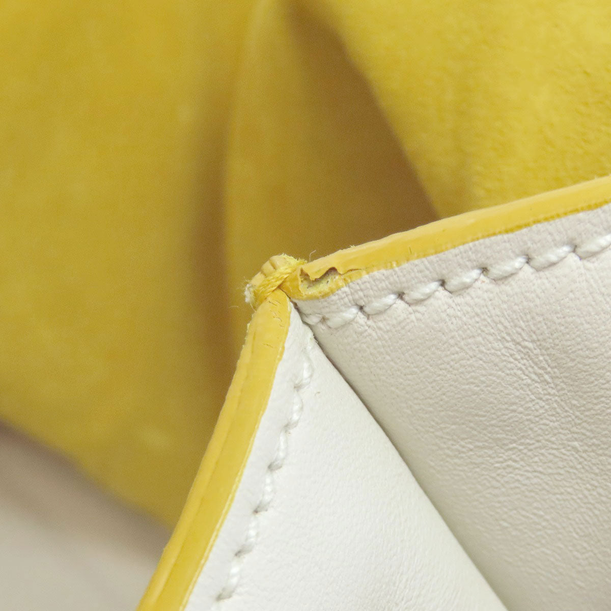 MIUMIU logo Tote Bag Calf Ladies [Used]