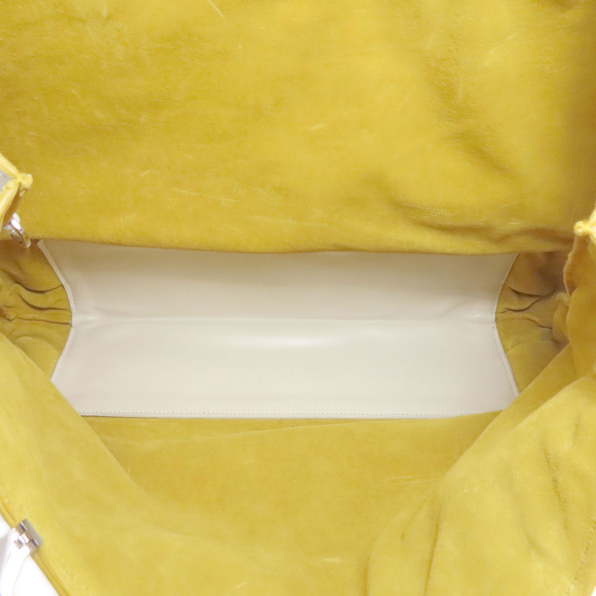 MIUMIU logo Tote Bag Calf Ladies [Used]